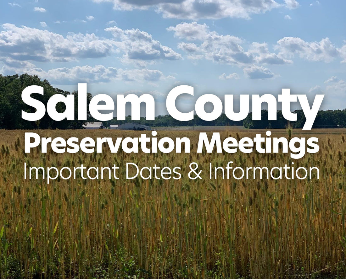 Important Salem County Meetings